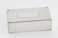 Tiffany & Co. Sterling Silver Two Section Pill Box