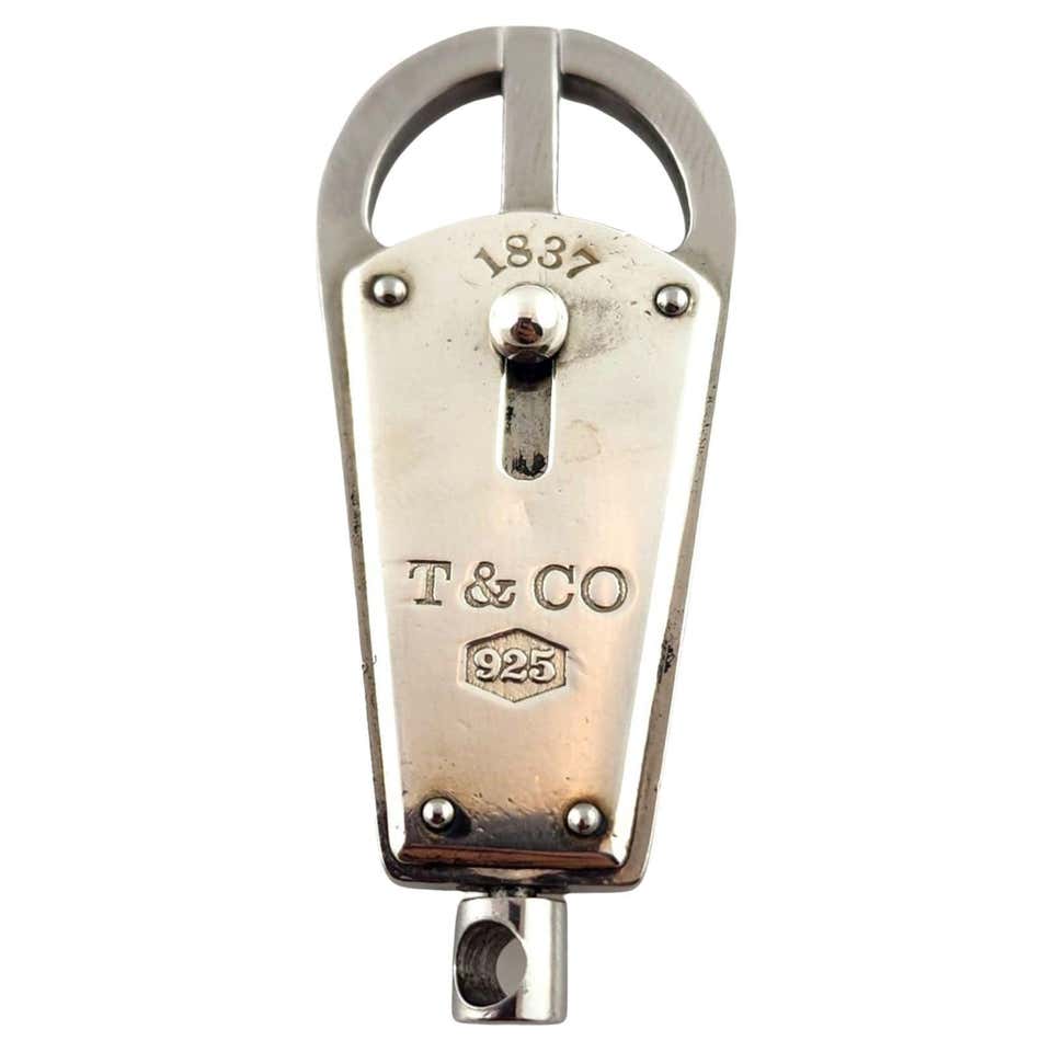 Tiffany and Co. Sterling Silver Horseshoe Key Ring #13523 For Sale at ...