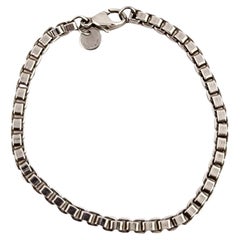 Tiffany 
Co Sterling Silver Venetian Link Bracelet #23994