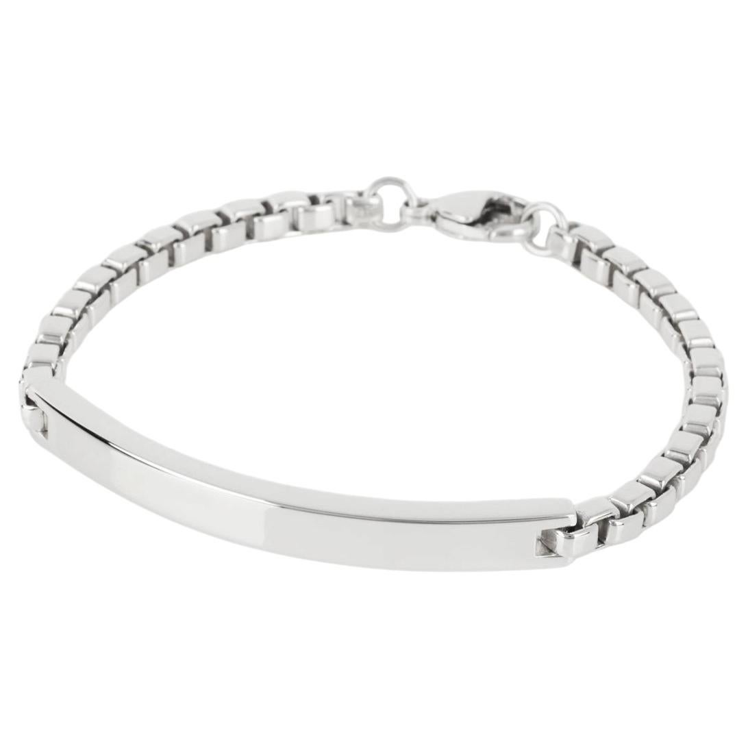 Tiffany & Co. Bracciale a maglie veneziane in argento sterling