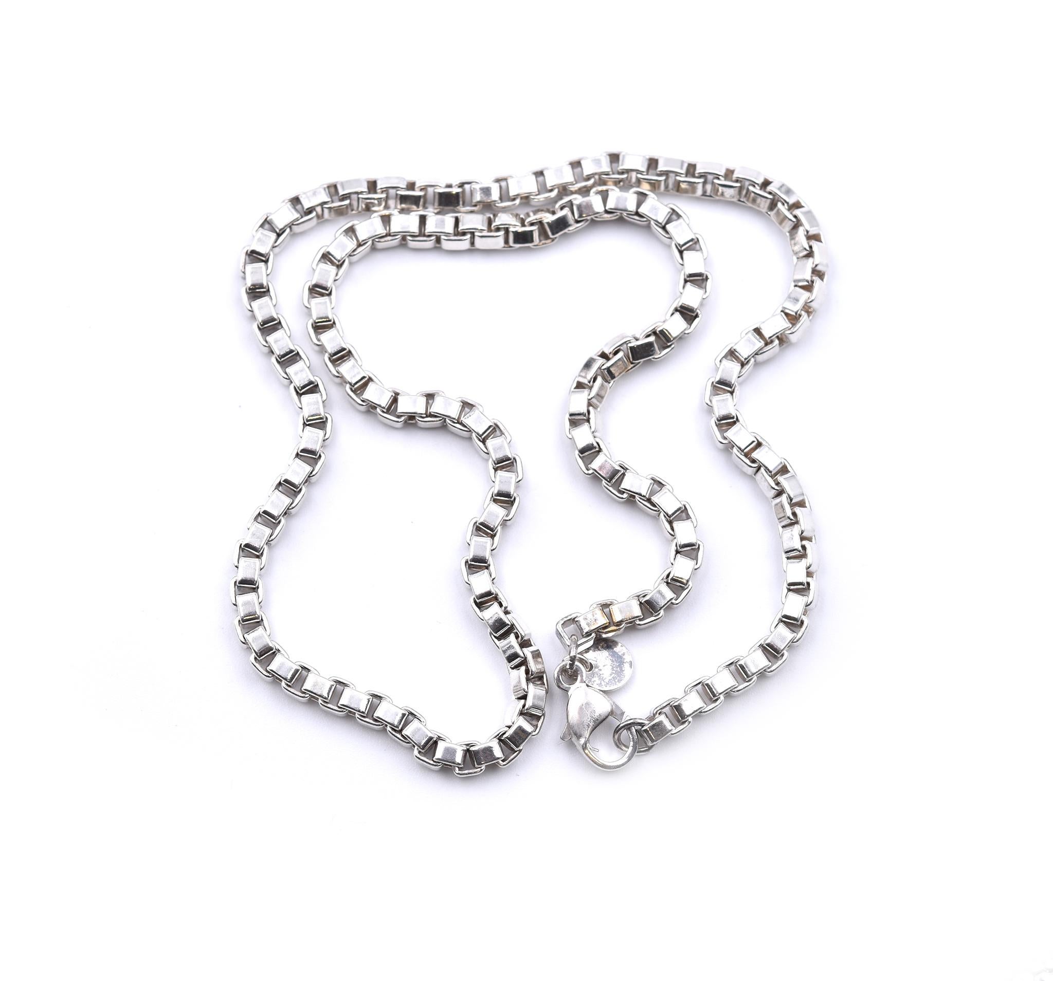 tiffany venetian link necklace