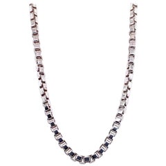 Tiffany & Co. Sterling Silver Venetian Link Necklace