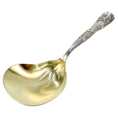 Tiffany & Co. Sterling Silver Vine Pattern Berry or Serving Spoon