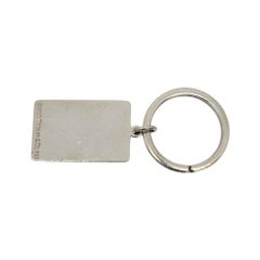 Tiffany & Co Sterling Silver Welcome Mat Keychain/Key Ring #21829