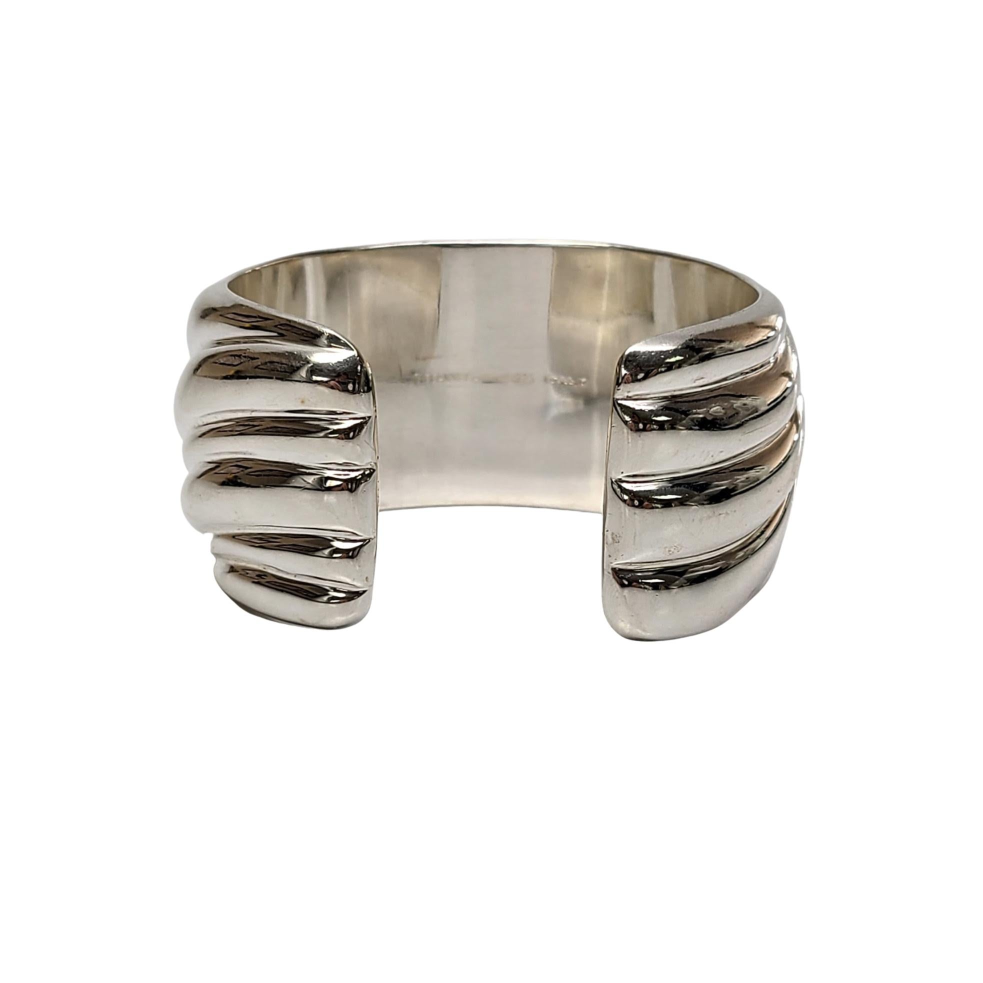 vintage tiffany silver cuff bracelet