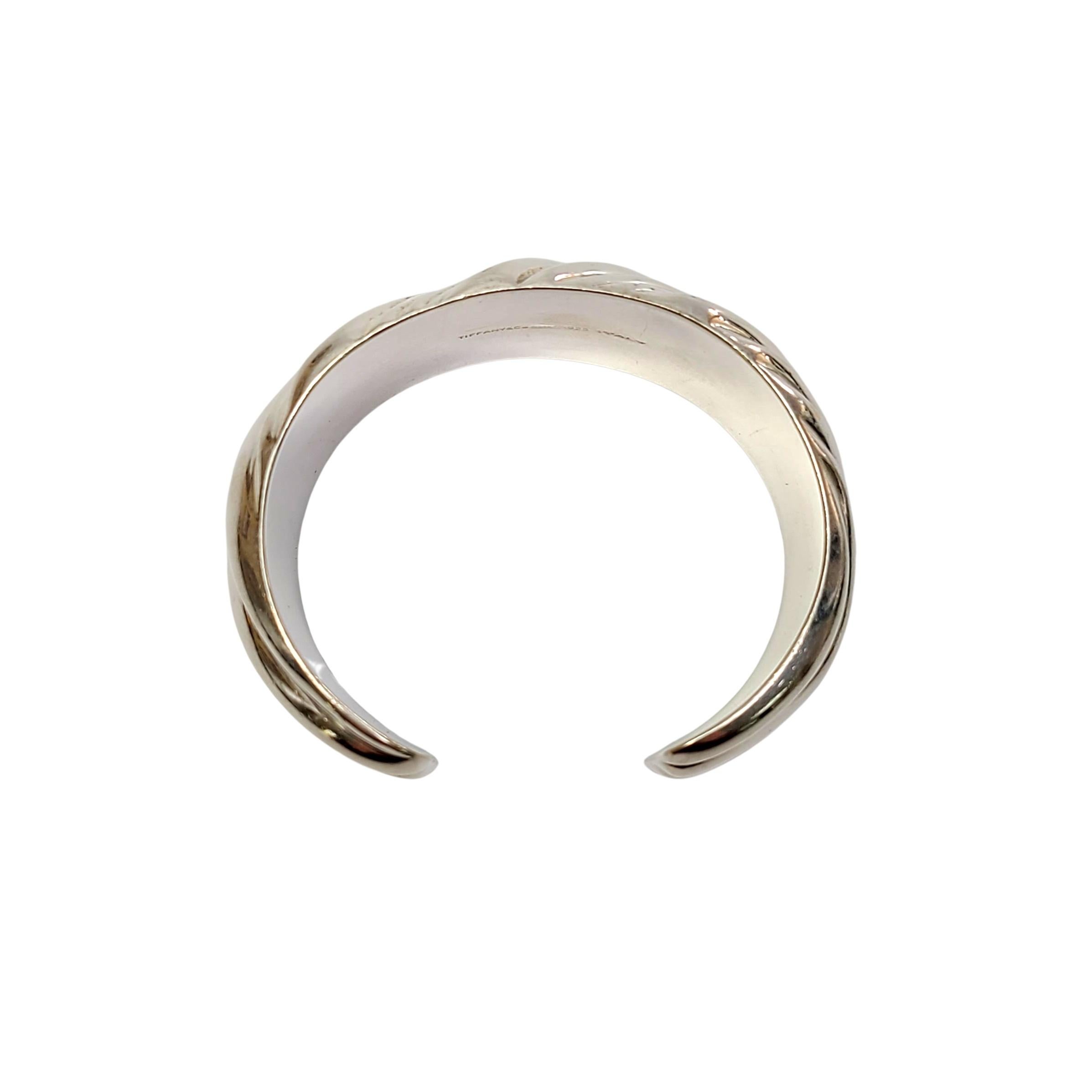 Women's Tiffany & Co Sterling Silver Wide Cuff Bracelet