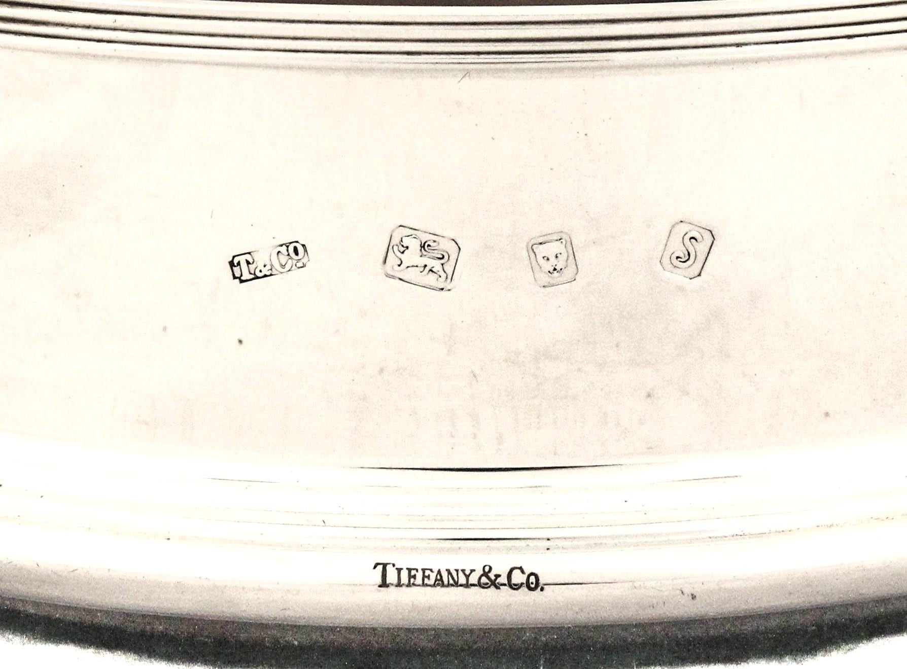 Mid-20th Century Tiffany & CO Sterling Silver Wine Coaster