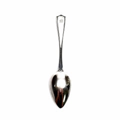 Tiffany & Co. Sterling Silver Winthrop Grapefruit Spoon with Monogram