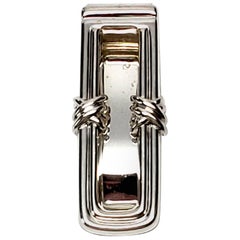 Tiffany & Co. Sterling Silver X Money Clip