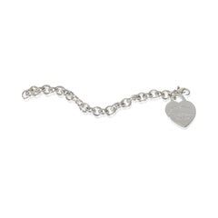Tiffany & Co. Sterling Silver XL Return To Tiffany Heart Bracelet