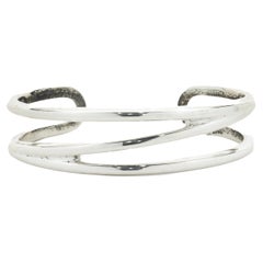 Tiffany & Co. Sterling Silver Zigzag Cuff Bracelet