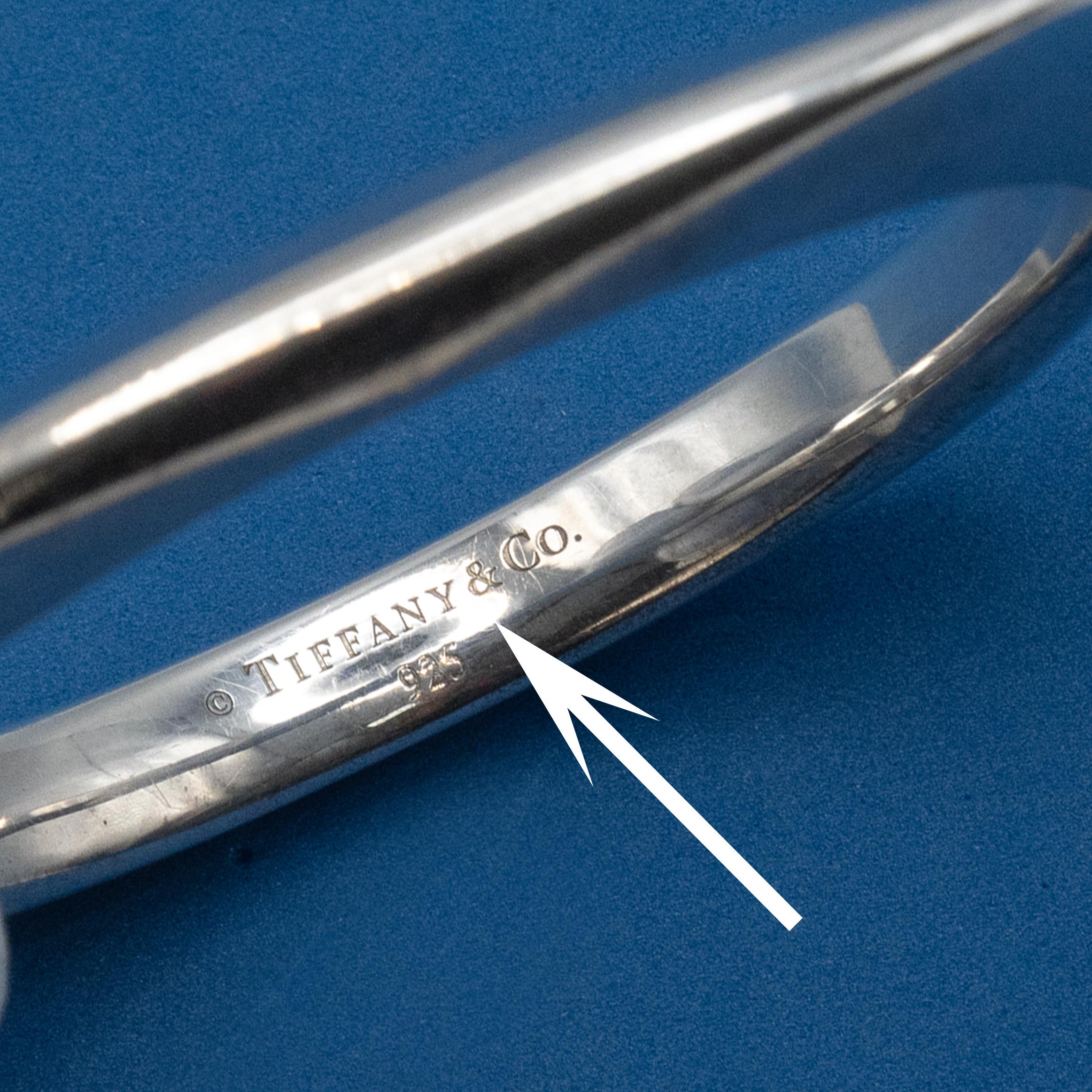 Tiffany & Co. Bracciale quadrato in argento con cuscino in vendita 6