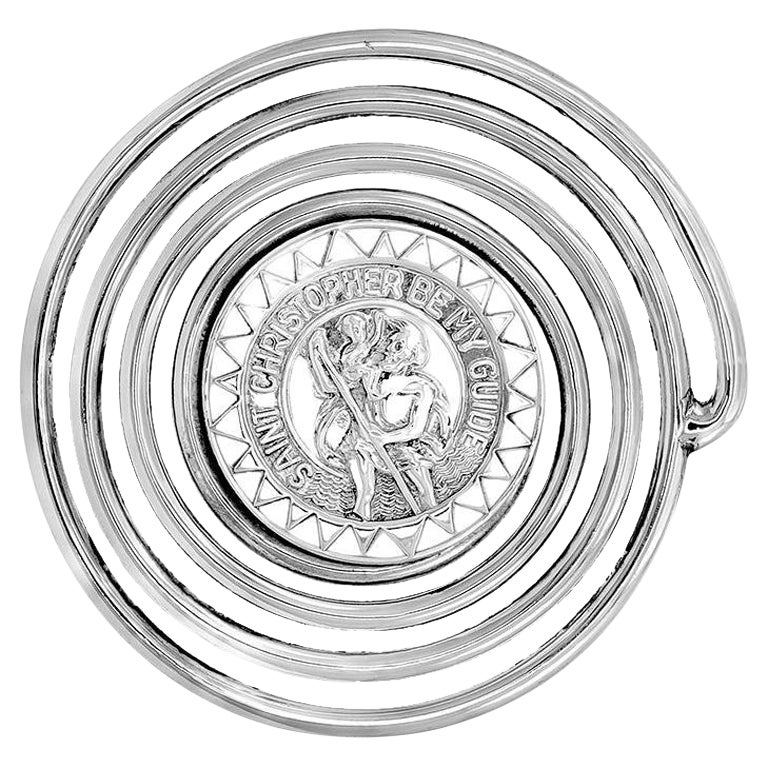 Tiffany 
Co Sterling St. Christopher Money Clip
