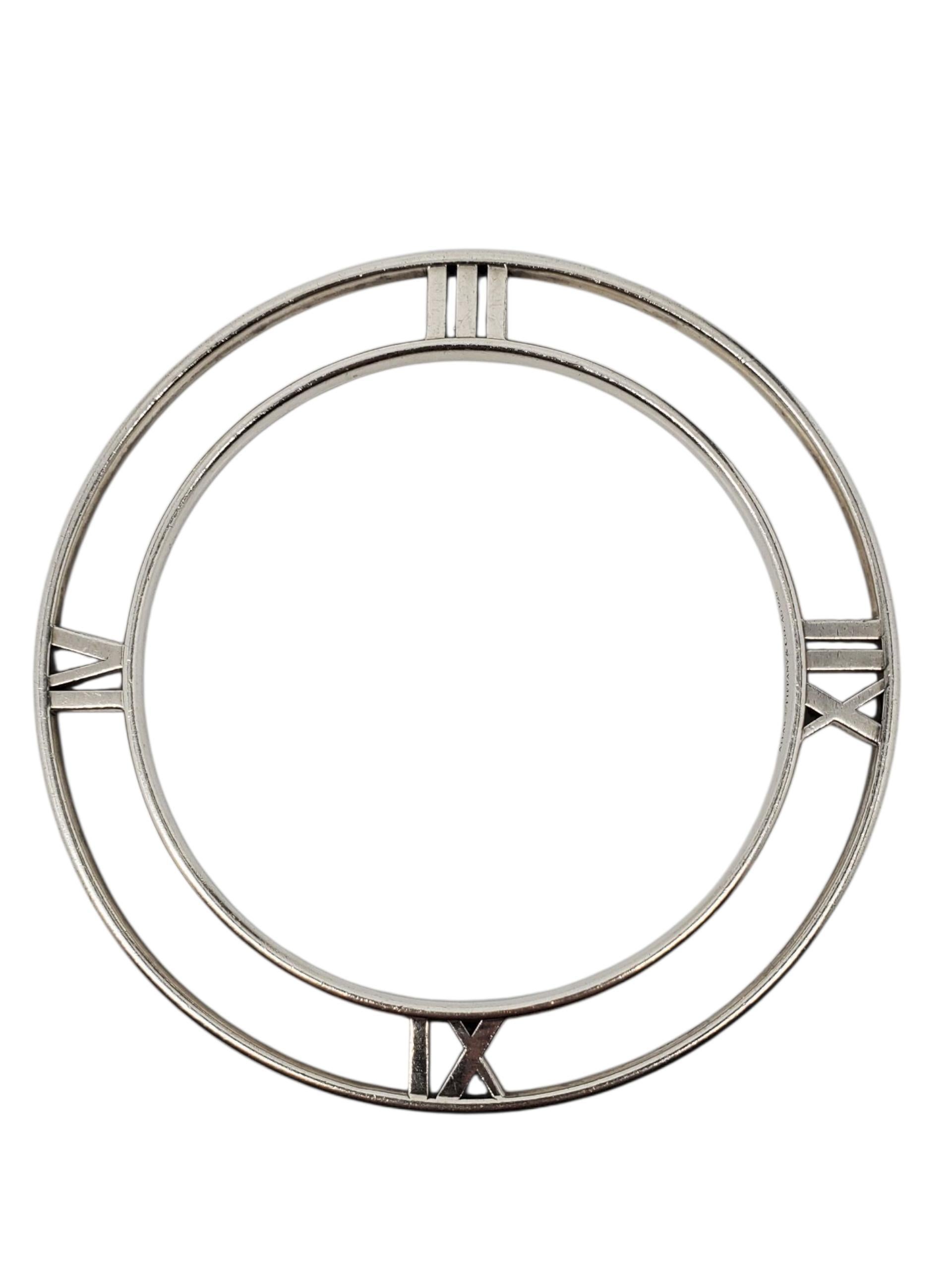 Donna Tiffany & Co. Bracciale aperto Atlas Sterling #23771 in vendita