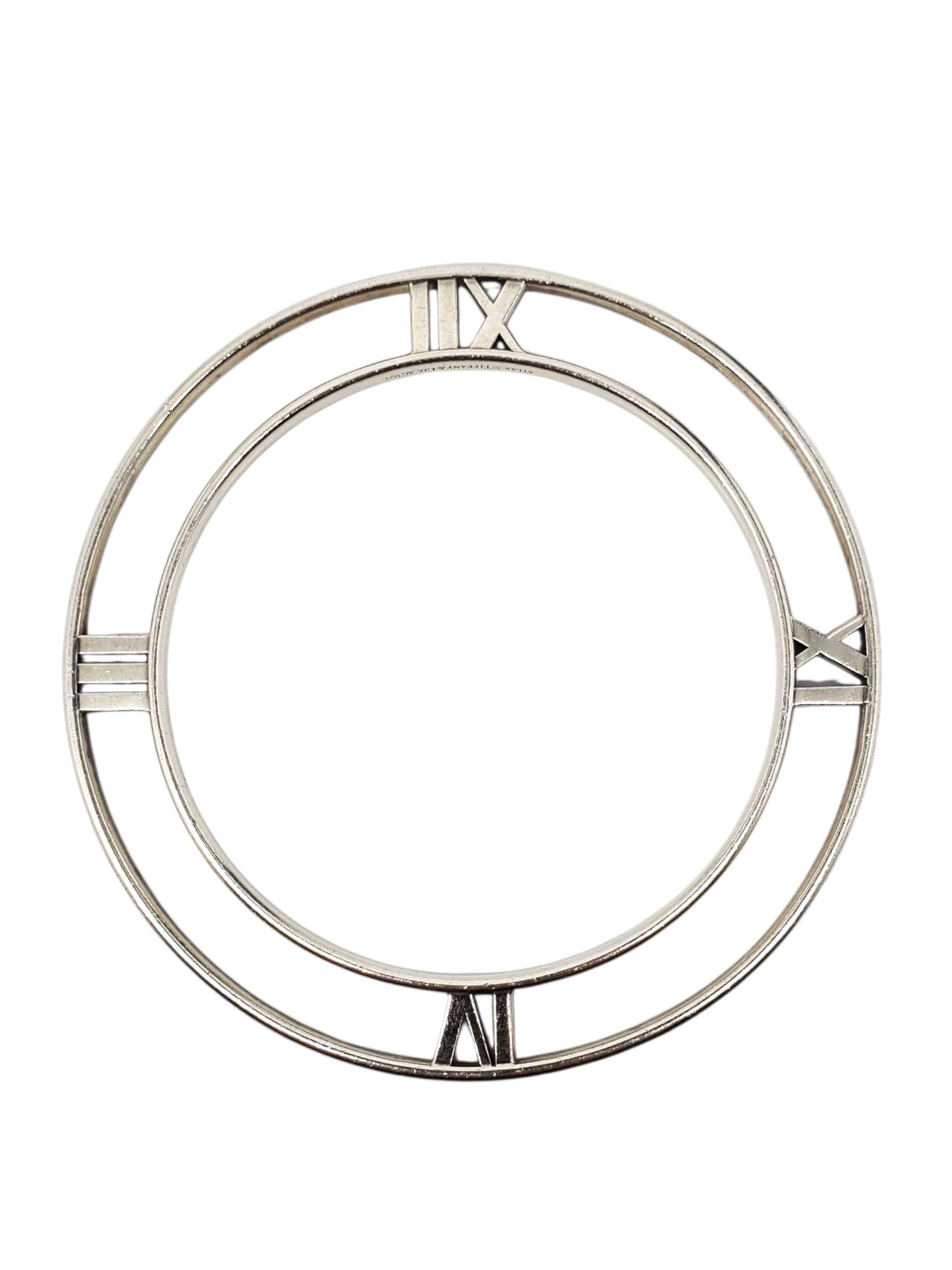 Tiffany & Co. Bracciale aperto Atlas Sterling #23771 in vendita 1