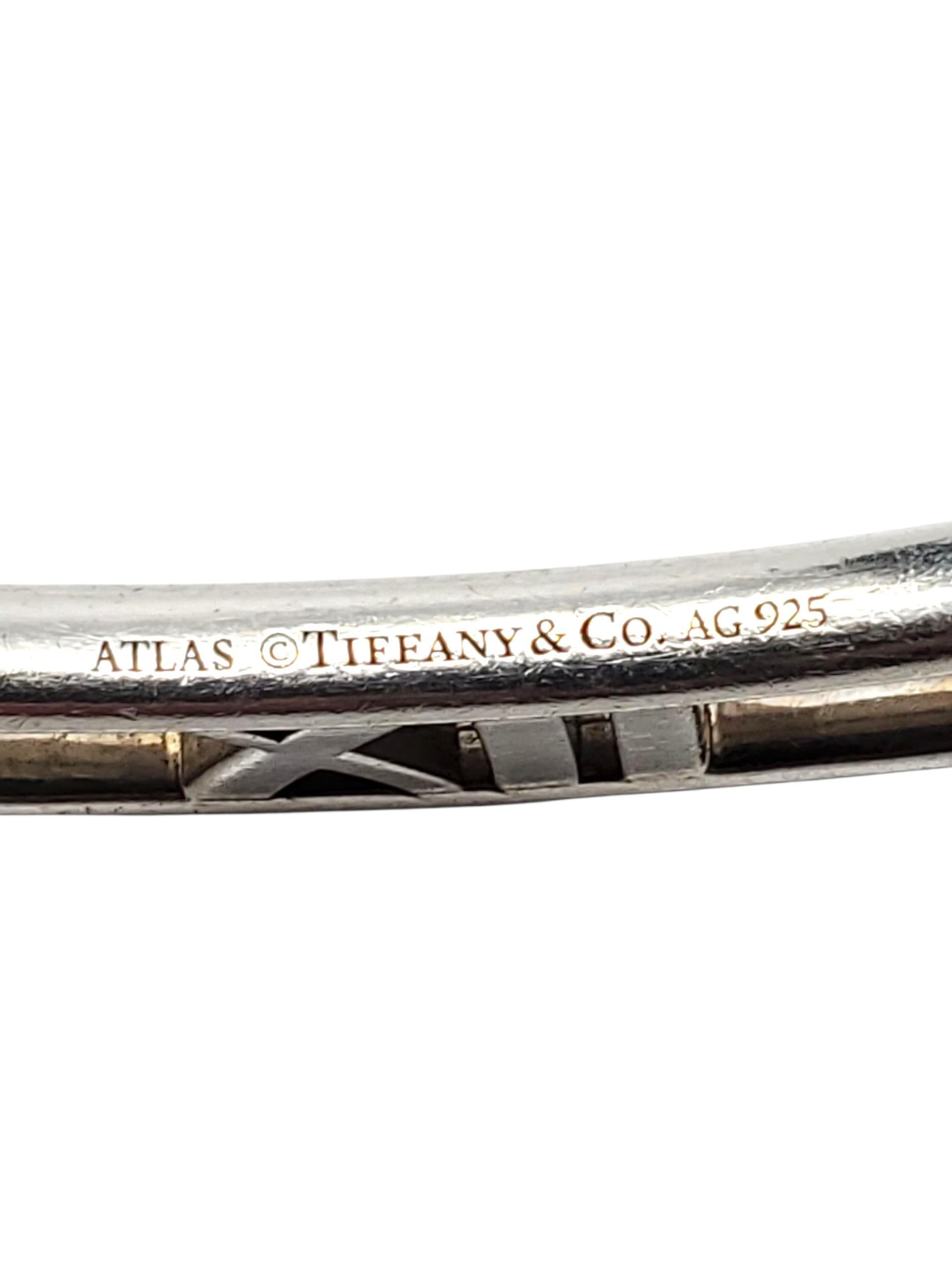 Tiffany & Co. Bracciale aperto Atlas Sterling #23771 in vendita 2