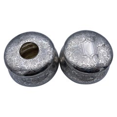 Tiffany & Co. Sterling Vanity Jars