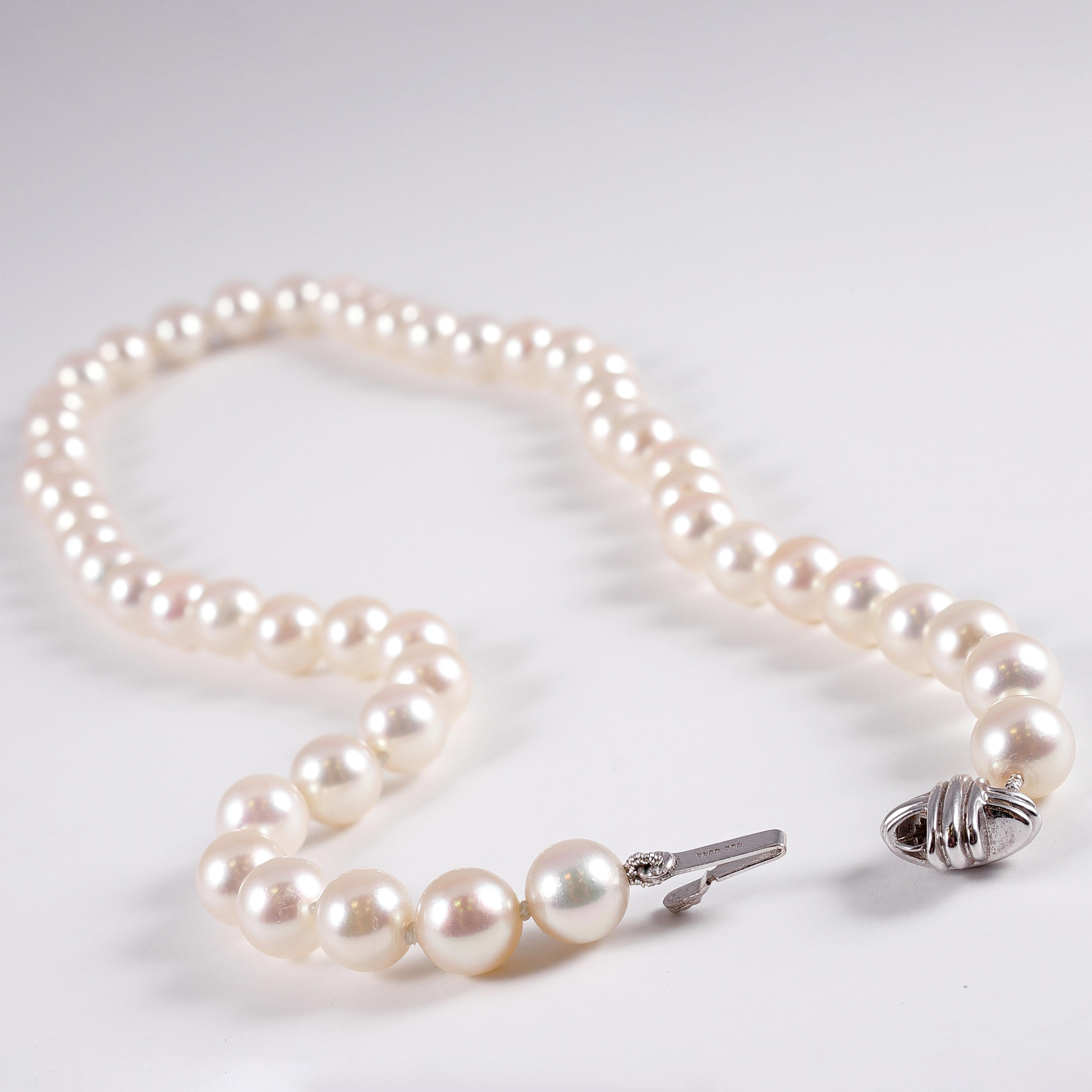 Women's or Men's Tiffany & Co. Strand of Pearls
