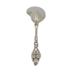 Tiffany & Co Strawberry Sterling Silver Berry Casserole Serving Spoon #20371