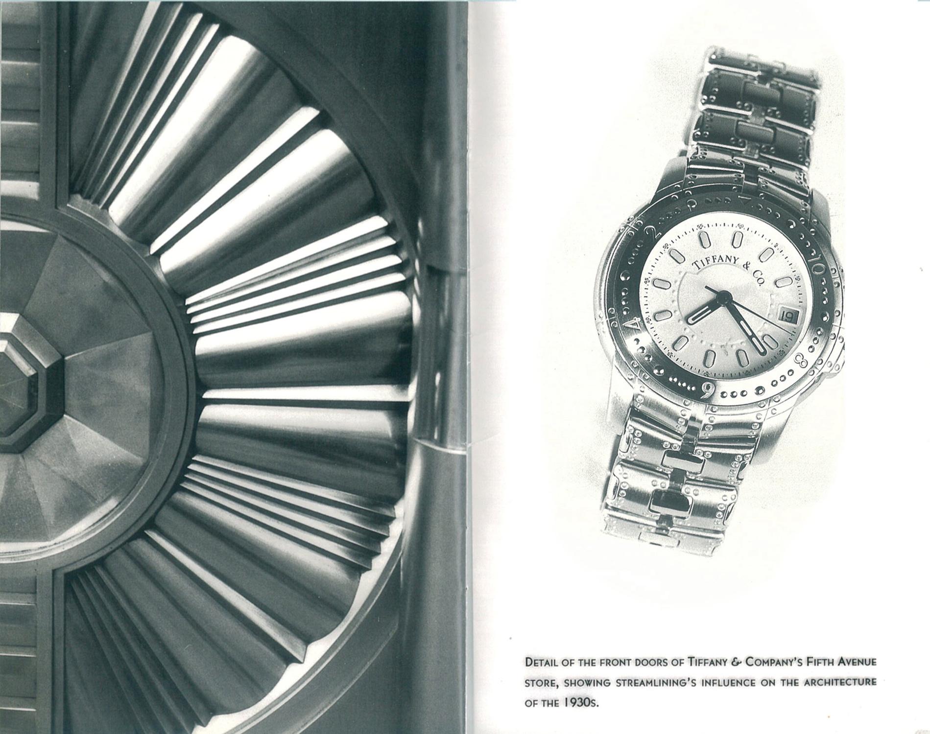 Women's or Men's Tiffany & Co. Streamerica Automatic Chronometer Wristwatch
