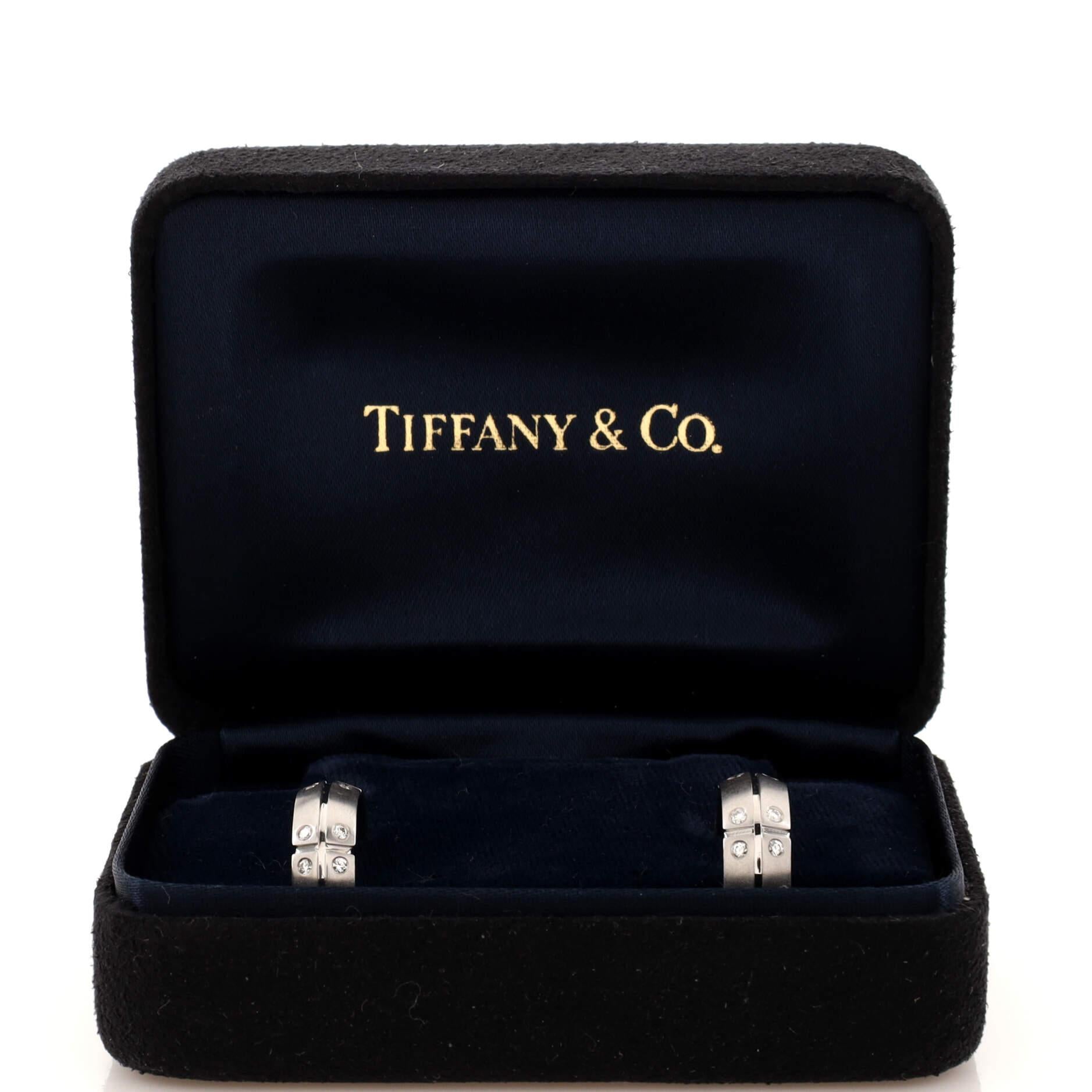 Condition: Great. Minor wear throughout.
Accessories: No Accessories
Measurements: Height/Length: 17.15 mm, Width: 6.00 mm
Designer: Tiffany & Co.
Model: Streamerica Hoop Earrings 18K White Gold with Diamonds
Exterior Color: White Gold
Item Number: