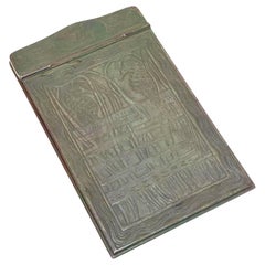 Tiffany & Co. Studios New York Bronze Note Pad in Nautical