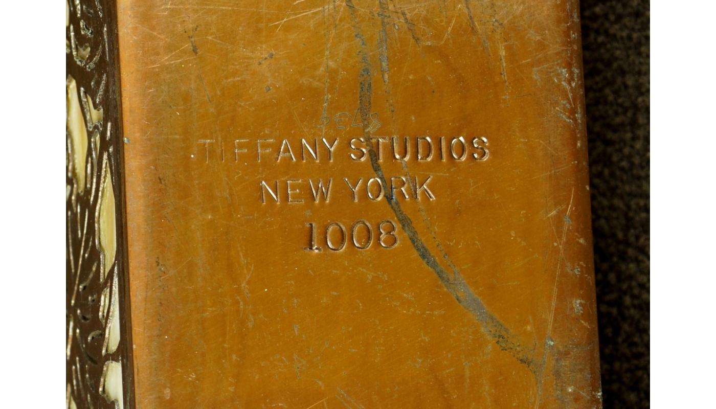 Tiffany & Co. Studios New York Seven-Piece Bronze Desk Set, Early 20th Century In Good Condition In Liverpool, GB