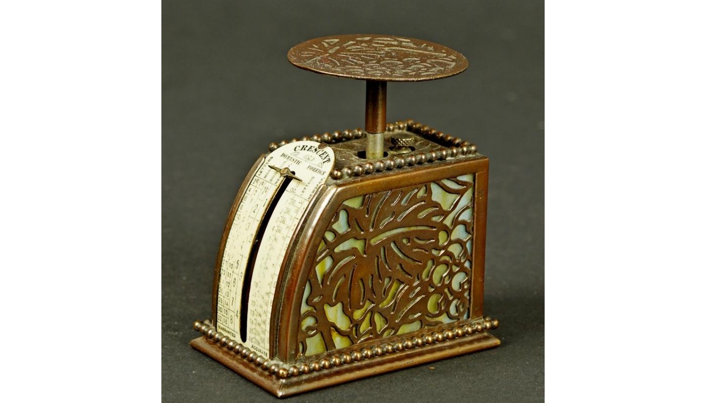 Tiffany & Co. Studios New York Seven-Piece Bronze Desk Set, Early 20th Century 1