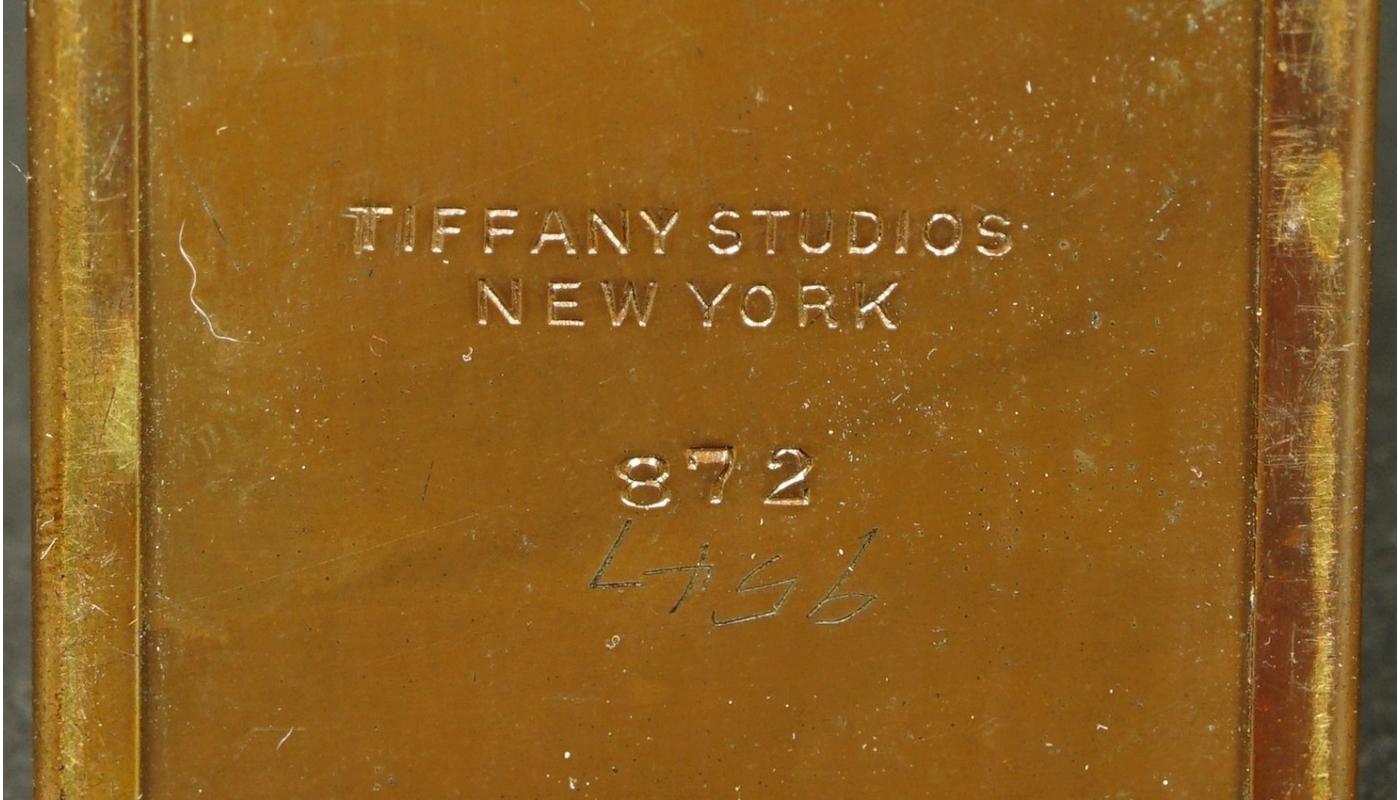 Tiffany & Co. Studios New York Seven-Piece Bronze Desk Set, Early 20th Century 3