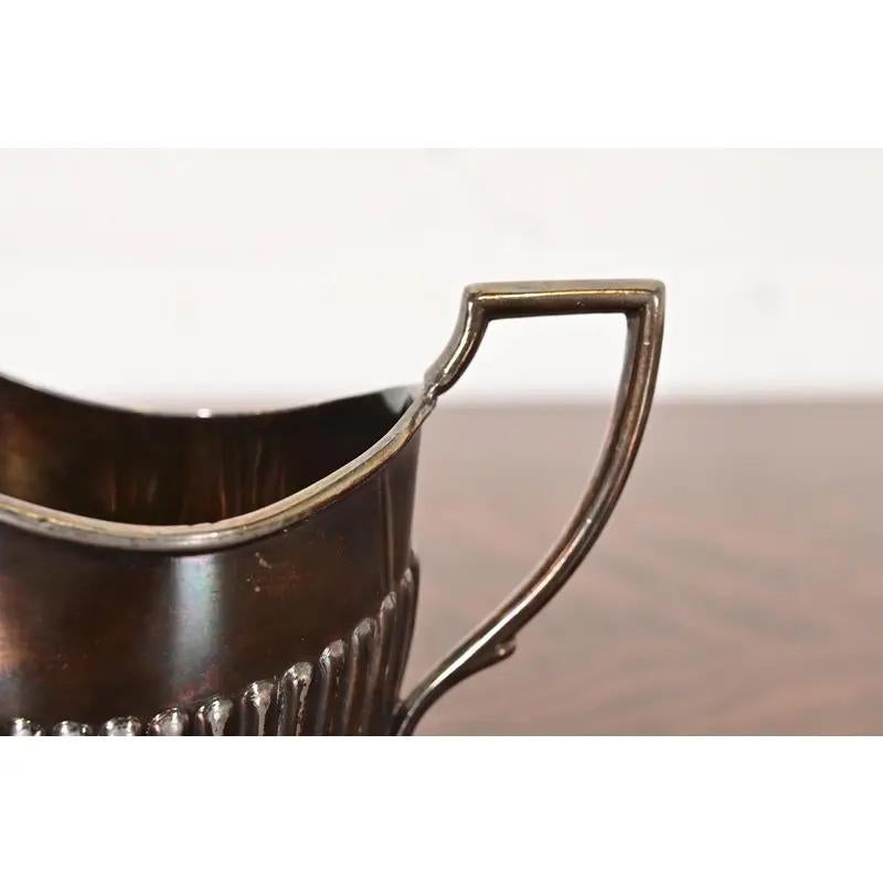 Tiffany & Co. Stil Art Deco Silberblech Milchkännchen im Angebot 3