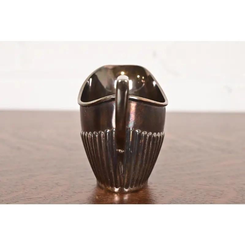 Tiffany & Co. Stil Art Deco Silberblech Milchkännchen im Angebot 4