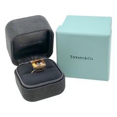 Tiffany & Co. Sugar Stacks Große Gelbgold und Citrin Ring