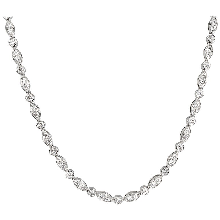 tennis necklace diamond tiffany