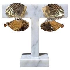Tiffany & Co. Swirl Ribbon Shell Design Ohrringe