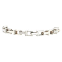Tiffany & Co. T Chain Bracelet Sterling Silver Narrow