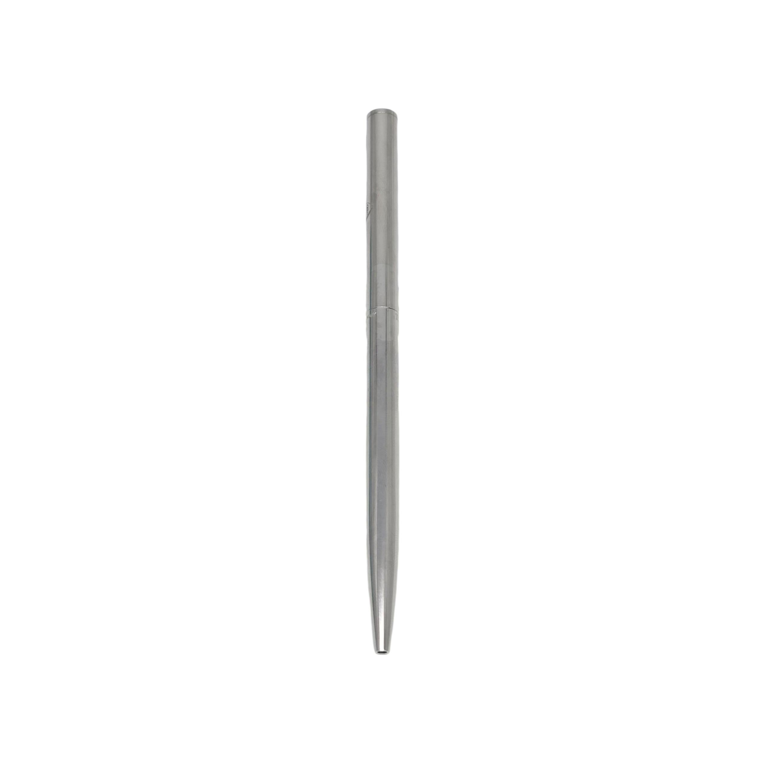 Donna Tiffany & Co. Penna a sfera a clip a inchiostro nero con incisione con scatola e astuccio #22483