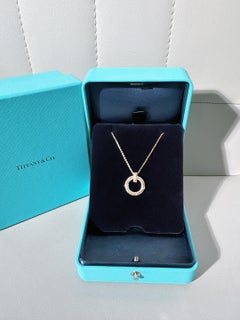 Tiffany & Co. T Collection T1 Pavé Diamond Necklace, 18K Rose Gold