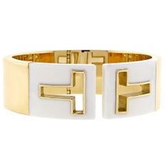 Tiffany & Co. T Cutout Cuff Bangle Bracelet