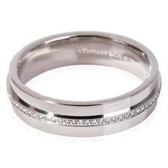 Tiffany & Co. T Diamond Ring in 18k White Gold 0.12 CTW