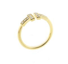 Tiffany & Co. T Diamond Wire Ring