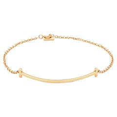 Tiffany & Co. T Smile 18k Rose Gold Bracelet