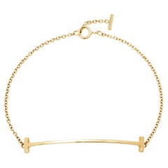 Tiffany & Co. T Smile 18K Yellow Gold Bracelet