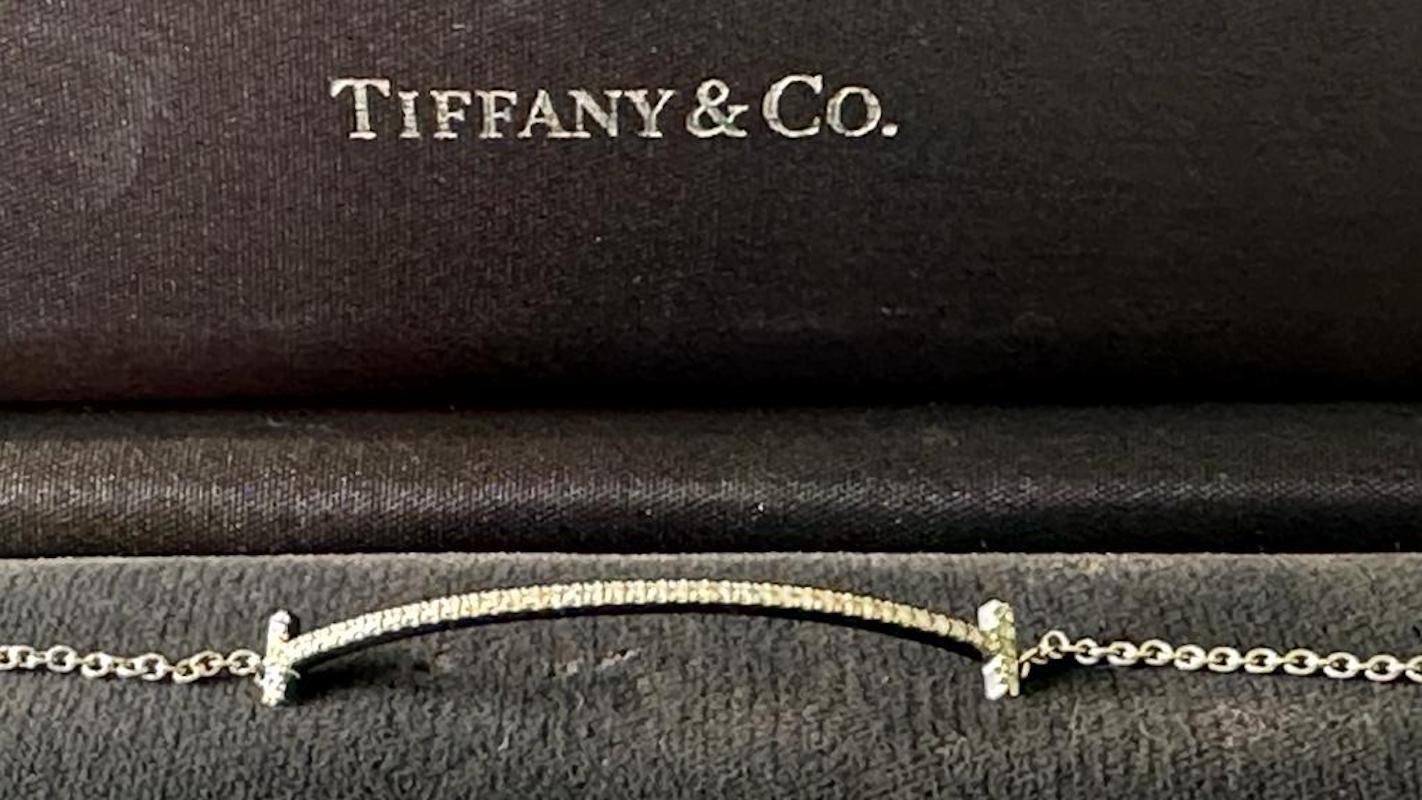 Tiffany & Co. T Smile Bracelet 0.12ct 3