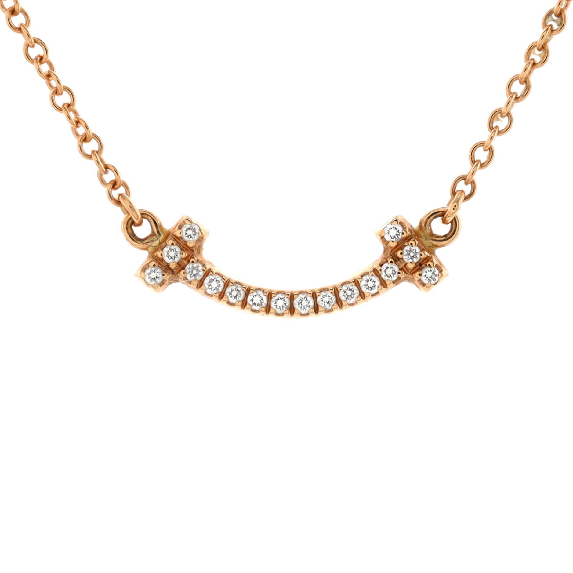 Tiffany smile store necklace price