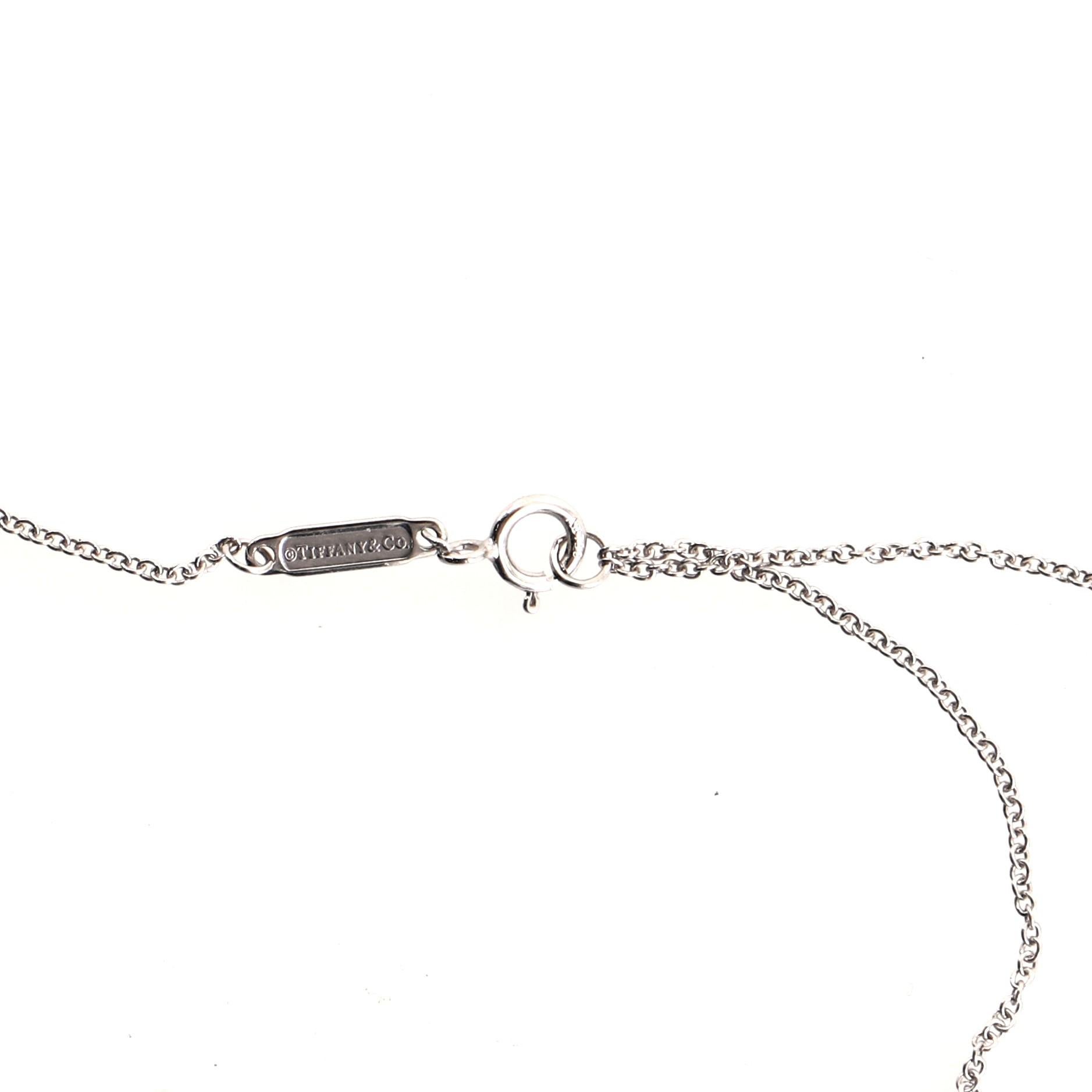 tiffany smile necklace mini