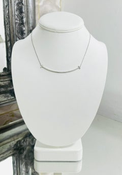 Tiffany & Co. T Smile Sterling Silver Necklace