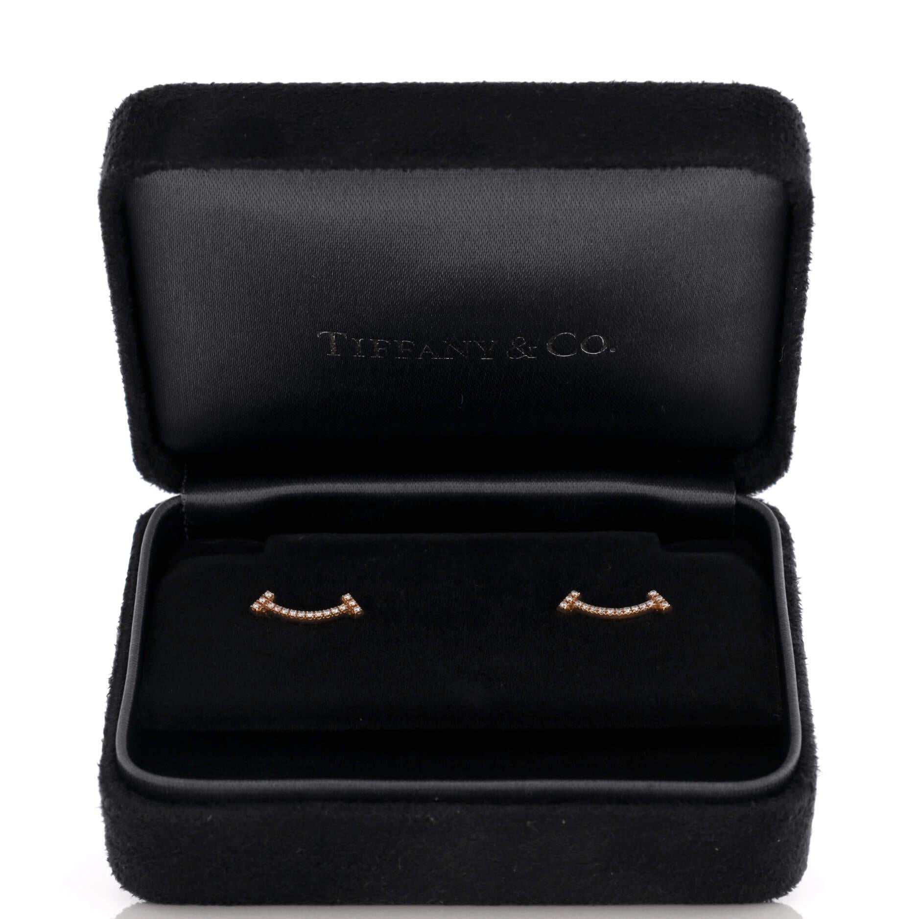 tiffany smile earrings