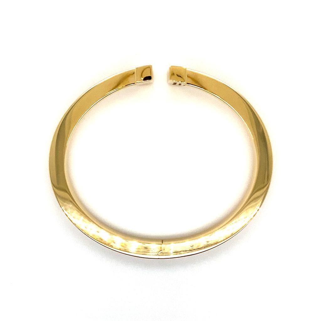 Tiffany & Co. ‘'T' Square Bracelet 18 Karat Yellow Gold 1