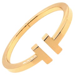 Tiffany & Co. T Square Bracelet 18k Rose Gold with Box