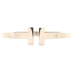 Tiffany & Co. T Square Bracelet 18k White Gold